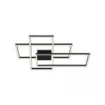 2020 CEILING LIGHT 52W 3000K ALUMINIUM& ACRYLIC SANDY BLACK SHADE Zambelis Lights